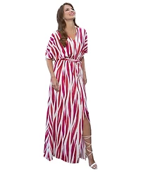 HotSquash London Women's Oversized Split Front Maxi Dress