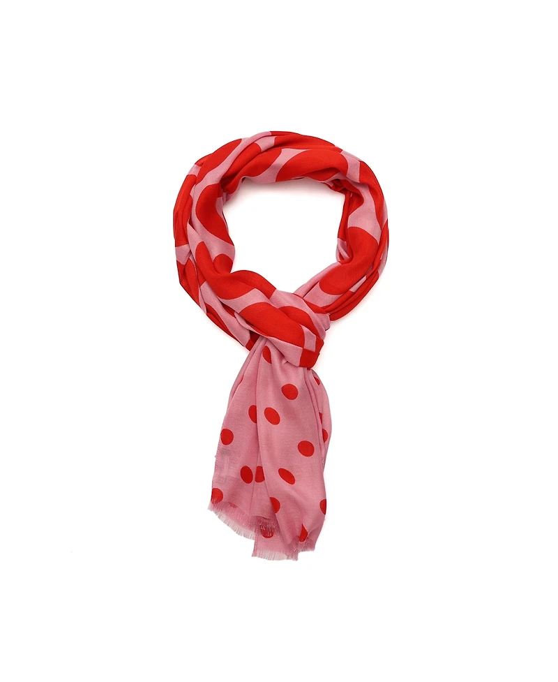 Kate Spade New York Women's Seasonless Dot Oblong Scarf