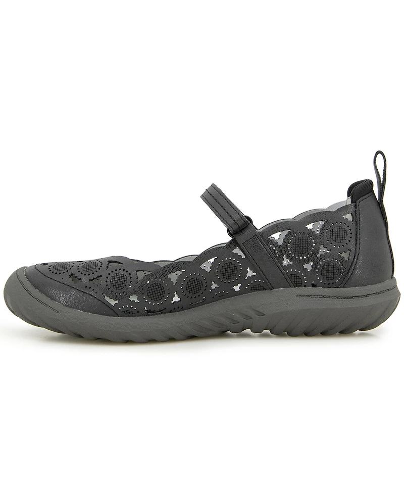 Jbu Women's Anne Casual Mary Jane Shoe
