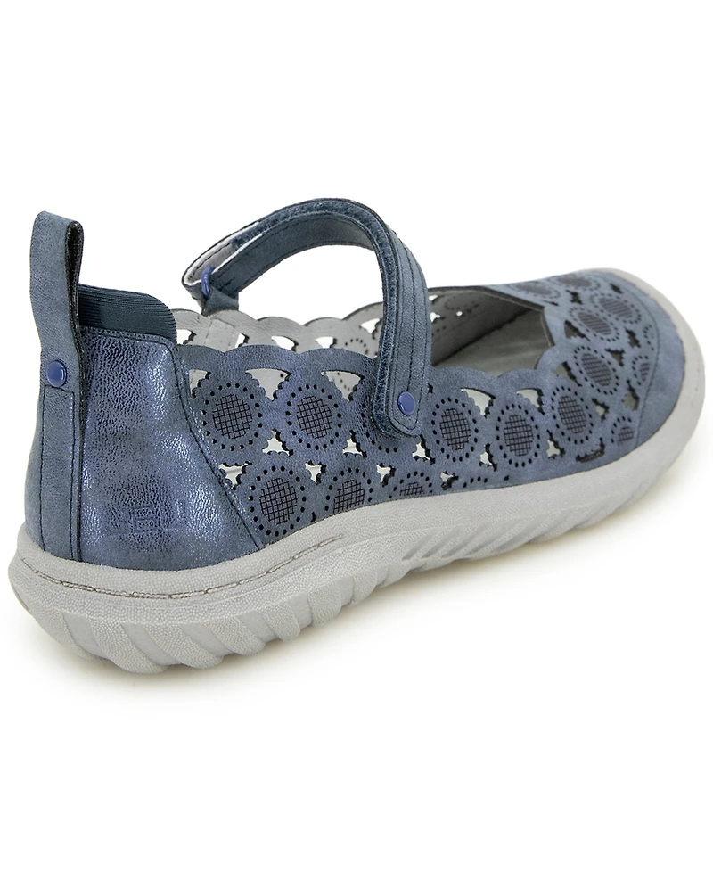 Jbu Women's Anne Casual Mary Jane Shoe