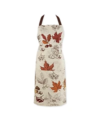 Design Imports Autumn Botanical Printed Apron