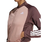 adidas Women's Colorblocked Tricot Tracksuit Jacket