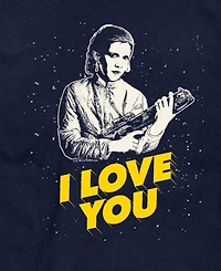 Airwaves Men's Star Wars I Love You Short Sleeve T-Shirt