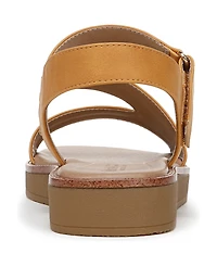 LifeStride Women's Waverly Round Open Toe Strappy Platform Sandals