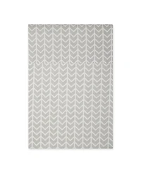 Design Imports Herringbone Print Fridge Liner 6 Pack Set, 24" x 12"