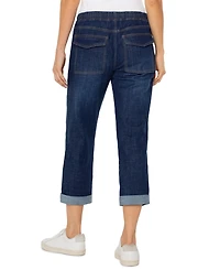 Liverpool Los Angeles Women's Rascal Drawstring Rolled Cuff Jeans