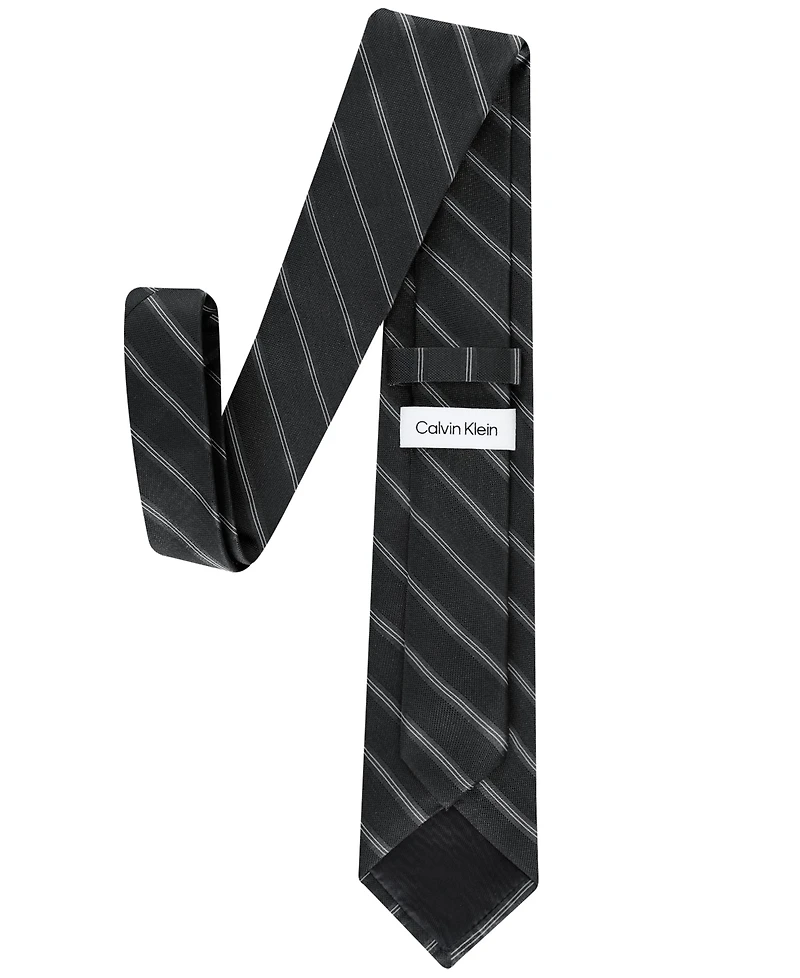 Calvin Klein Men's Birch Stripe Tie