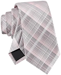 Calvin Klein Men's Ombre Plaid Tie