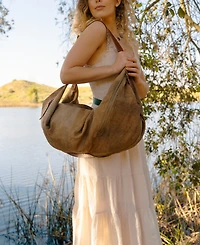 Old Trend Women's Genuine Leather Dorado Hobo Convertible Backpack