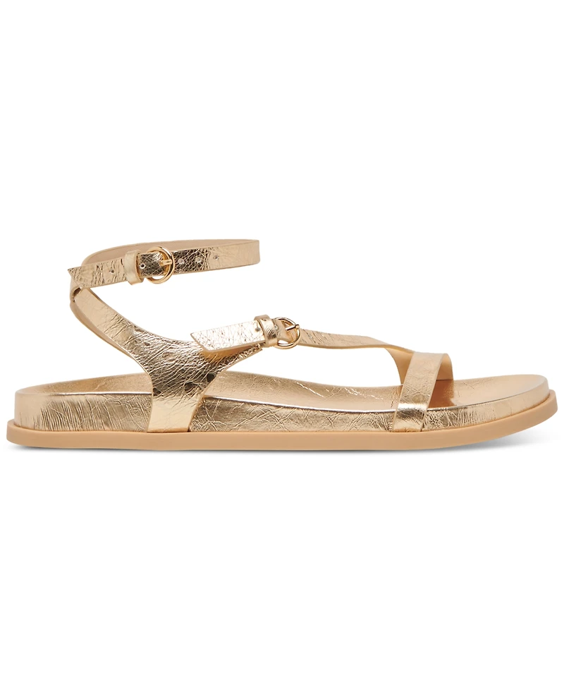 Dolce Vita Women's Darlis Strappy Footbed Flat Sandals