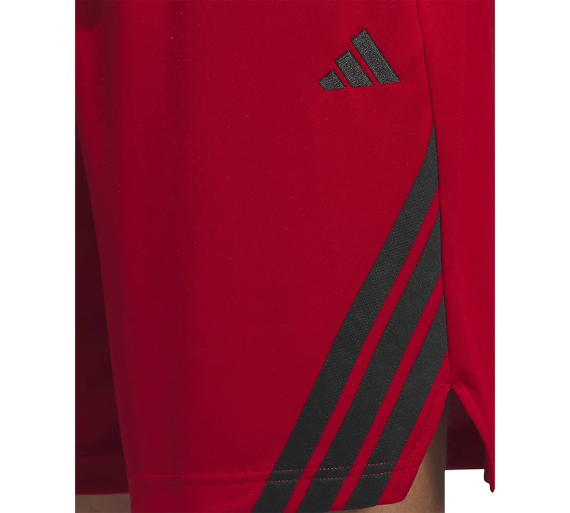 adidas Men's Three-Stripes Legends Basketball Shorts 9"