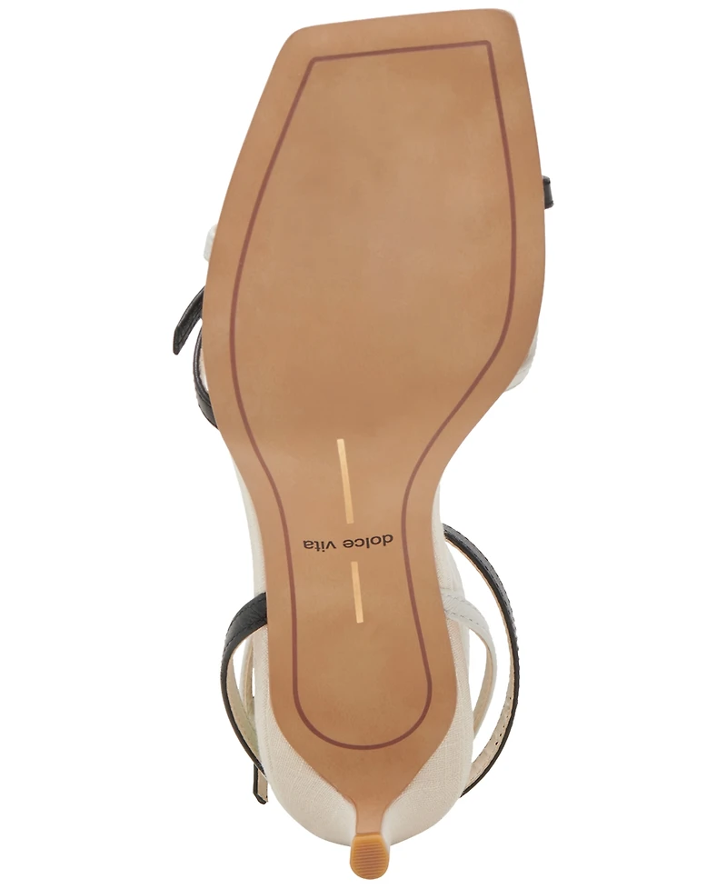 Dolce Vita Women's Bamby Strappy Kitten-Heel Dress Sandals