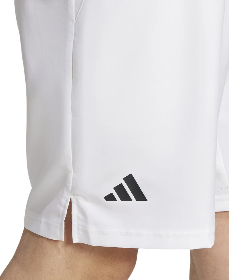 adidas Men's Club Tennis Climacool Three-Stripes 7" Shorts