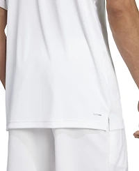 adidas Men's Club Tennis Climacool 3-Stripes Polo Shirt
