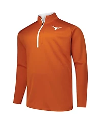 Fanatics Men's Texas Orange Texas Longhorns Big Tall Defender Quarter-Zip Top