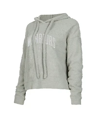Concepts Sport Women's Gray Golden State Warriors Ventura Comfy Pullover Hoodie