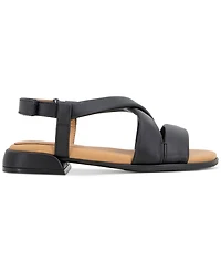 Gentle Souls Women's Heather Crisscross Flat Sandals