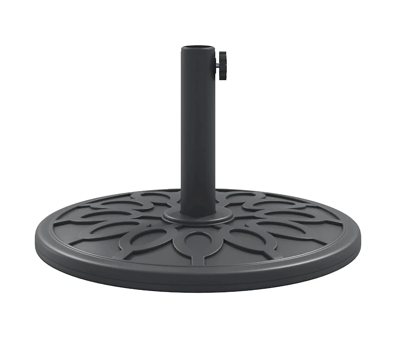 vidaXL Parasol Base Black Pe (Polyethylene) and concrete 26.5 lbs