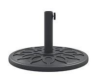 vidaXL Parasol Base Black Pe (Polyethylene) and concrete 26.5 lbs