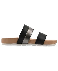 Cliffs by White Mountain Women's Tammy Slide Slip-On Sandals