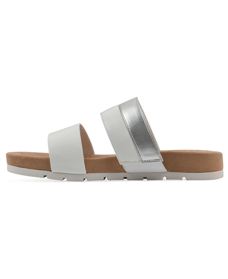 Cliffs by White Mountain Women's Tammy Slide Slip-On Sandals