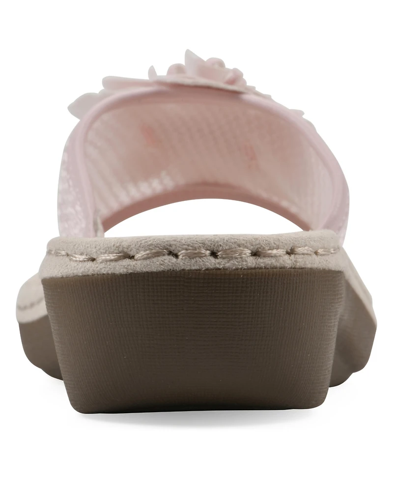 Cliffs by White Mountain Women's Chill Wedge Slip-On Sandals