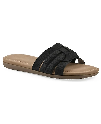 Cliffs by White Mountain Women's Fraley Slide Slip-On Sandals