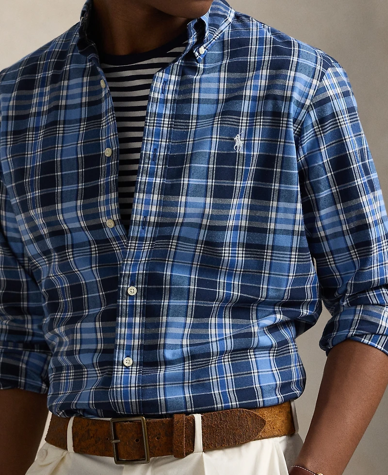 Polo Ralph Lauren Men's Classic Fit Plaid Performance Shirt