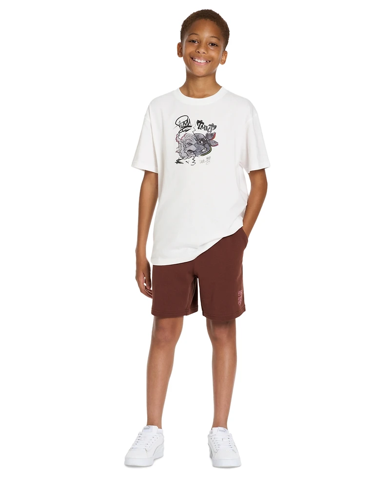 Puma X Tmnt Big Boys Relaxed Shorts
