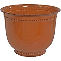 Michael Metal Indoor or Outdoor Planter with Drainage Hole - 14.5