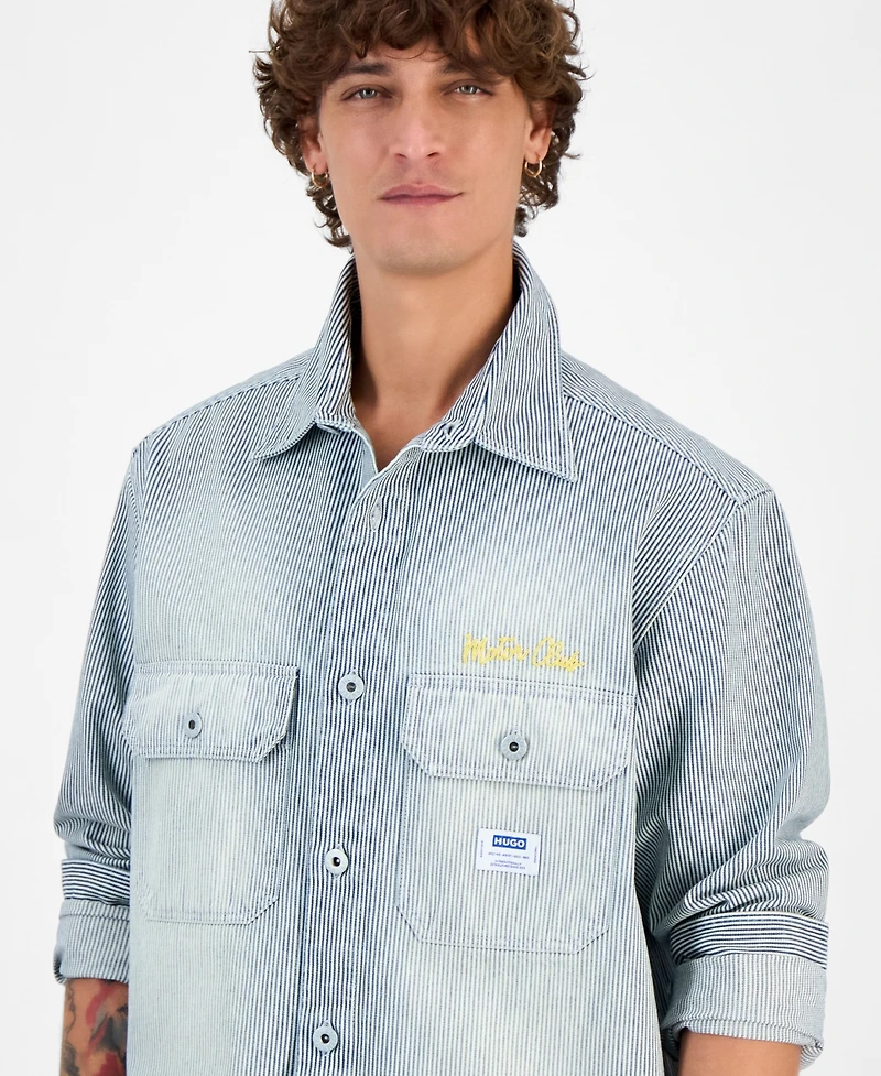 Hugo by Boss Men's Ebolt Shirt Jacket