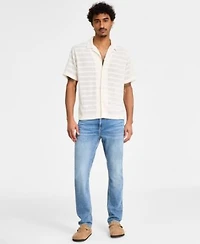 Sun Stone Mens Printed Camp Shirt Slim Fit Cyprus Jeans Exclusively At Macys