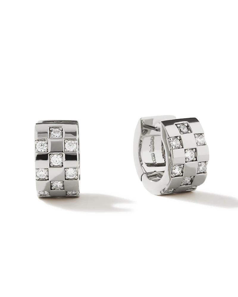 Ana Luisa Silver Hoop Earrings - Eden Silver