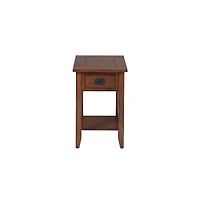Mission Oak Chairside Table