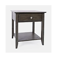 Modern Espresso End Table
