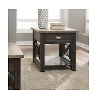 Drawer End Table