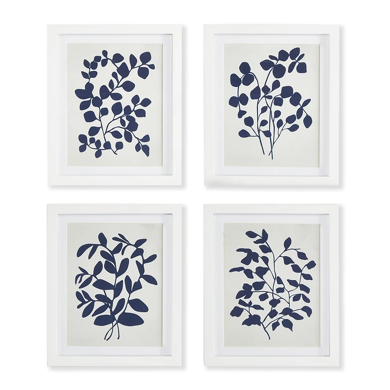 Leafy Vine Prints Set of 4