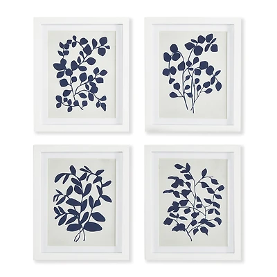 Leafy Vine Prints Set of 4