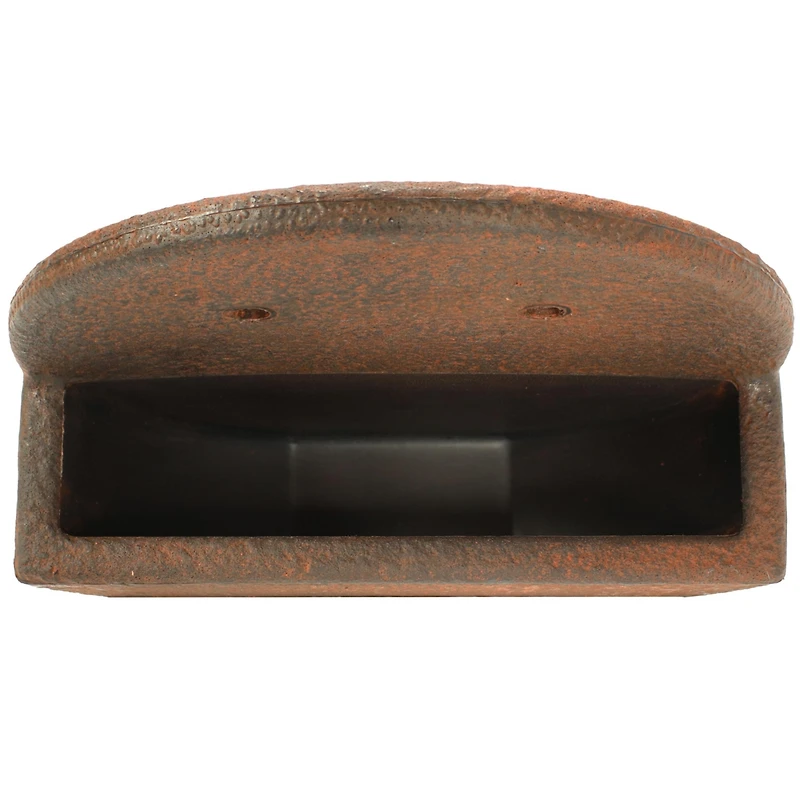 Indoor/Outdoor Round Polyresin Wall-Mounted Flower Pot Planter