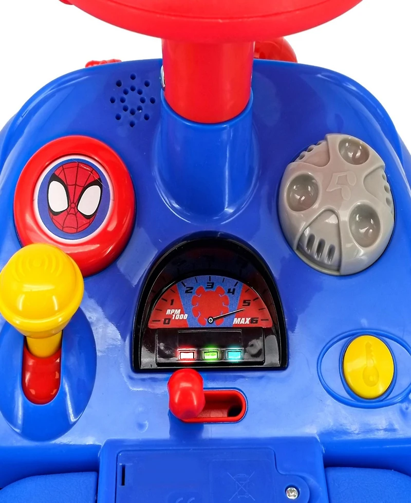 Kiddieland Lights N' Sounds Spidey Web Racer Ride-On