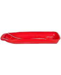 Best Choice Products 48in Kids Outdoor Plastic Sport Toboggan Winter Snow Sled Board Toy w/ Pull Rope