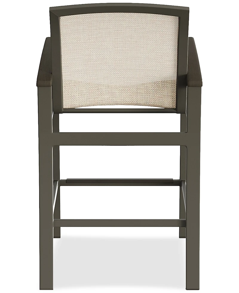 Bartow Outdoor Counter Stool, Created for Macy's