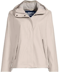 Lands' End Women's Squall Waterproof Rain Slicker Jacket