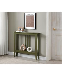 Kings Brand Furniture Entryway Table - Narrow Console with Storage Wood Tables for