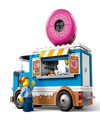 Lego City Donut Truck Building Toy 60452, 196 Pieces