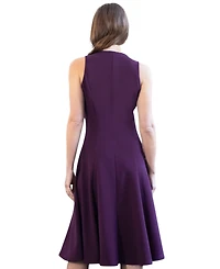 HotSquash London Women's Sleeveless A-Line Dress