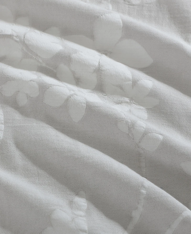 Calvin Klein Spring Branches Cotton Jacquard 3-Pc. Comforter Set, Queen