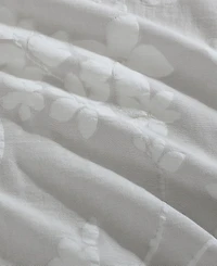 Calvin Klein Spring Branches Cotton Jacquard 3-Pc. Comforter Set, Queen