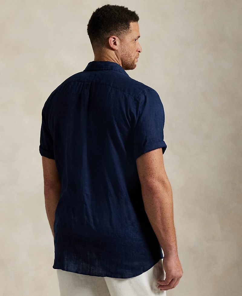 Polo Ralph Lauren Men's Big & Tall Linen Shirt