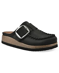 White Mountain Women's Bayberry Round Toe Mules